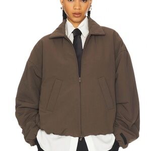 Fear of God Brown Bomber Jacket